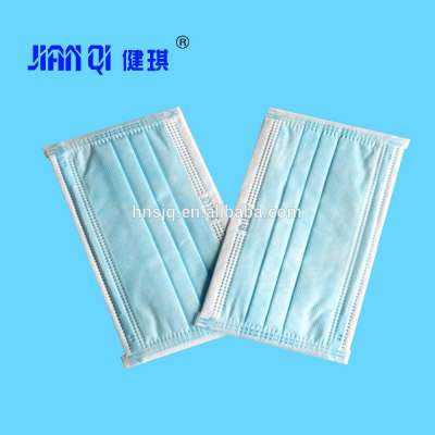 Non-Woven Disposable Medical Face Masks 3ply Tie on/Ear Loop